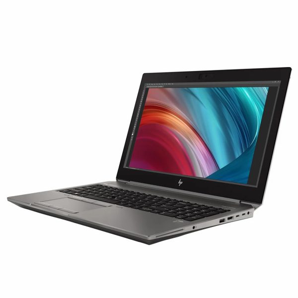 ⁦HP ZBook 15 G6 4K Touch- i7-9850H -32GB Ram DDR4- 512GB SSD M.2- Nvidia Quadro T1000 4GB⁩ - الصورة ⁦2⁩